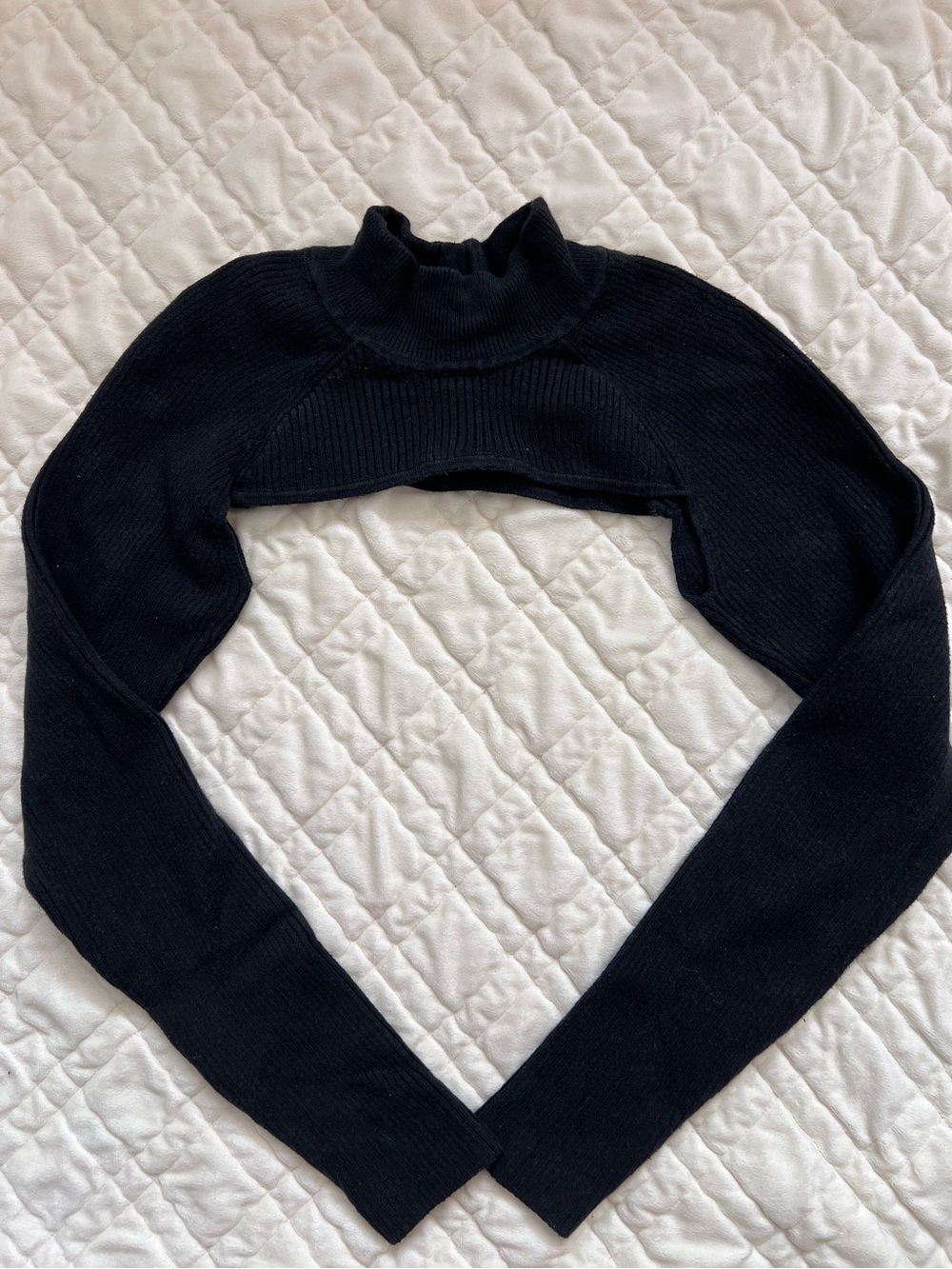 Abercrombie & Fitch Black Bolero Sweater Shrug